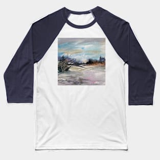 Winter Landscape Baseball T-Shirt